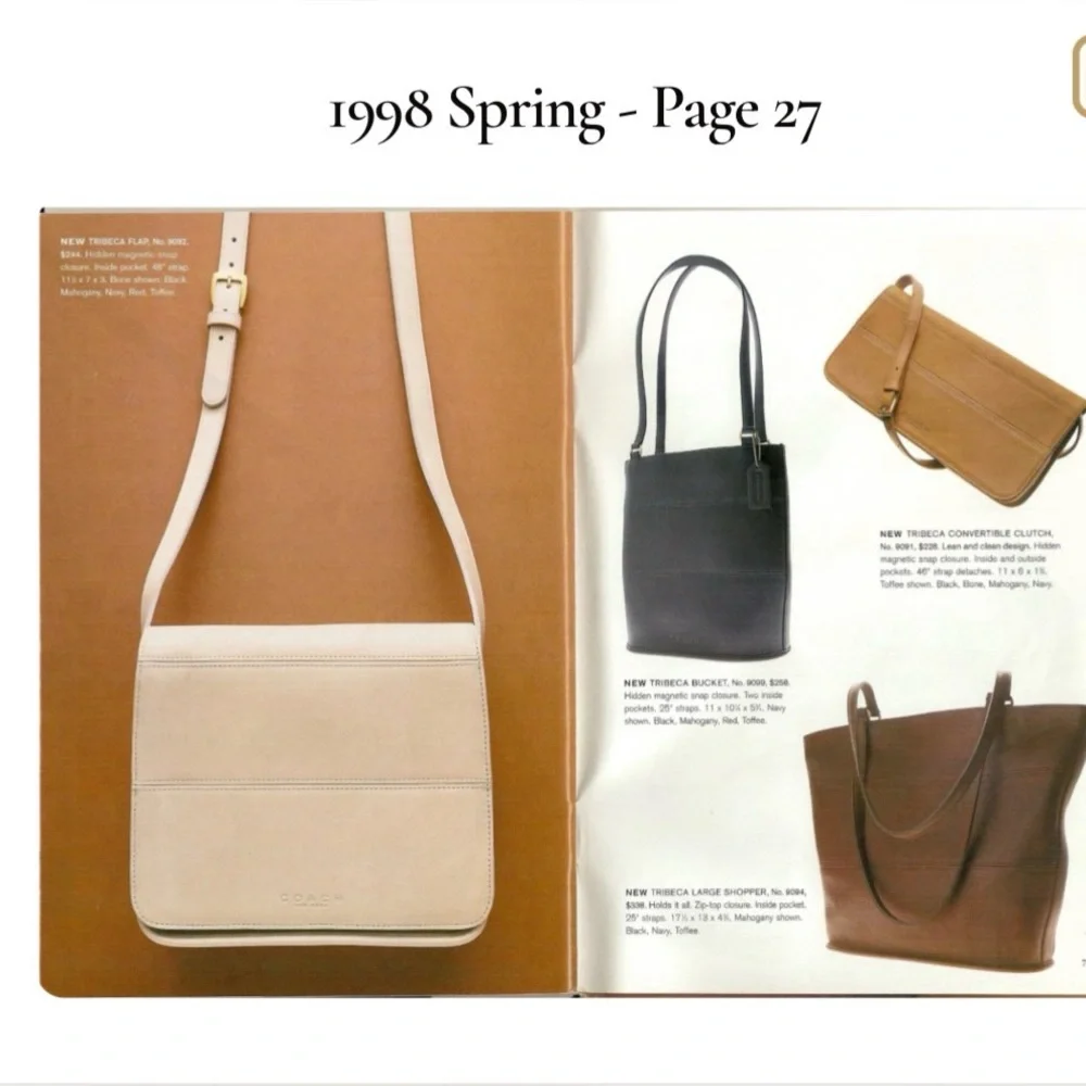 Coach Vintage Tribeca Classic Bucket Bag